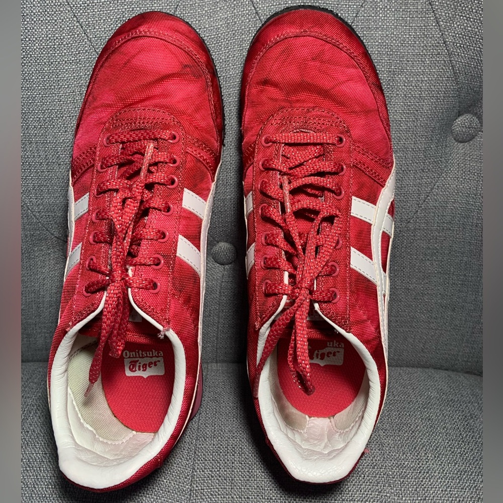 Asics Onitsuka Tiger Ultimate 81 Women's Sneakers Shoes D58BK Fuchsia sz 8 - Picture 2 of 11